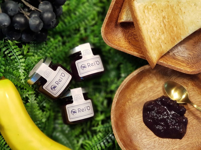 Rei'O 蕾欧果酱屋-蓝莓香蕉(小) - 果酱/抹酱 - 新鲜食材 