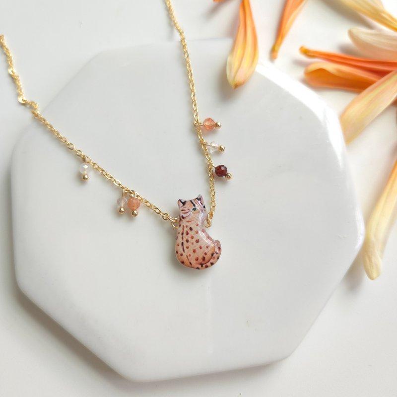 【动物们 No.056】台湾石虎 . 项链 - 项链 - 树脂 