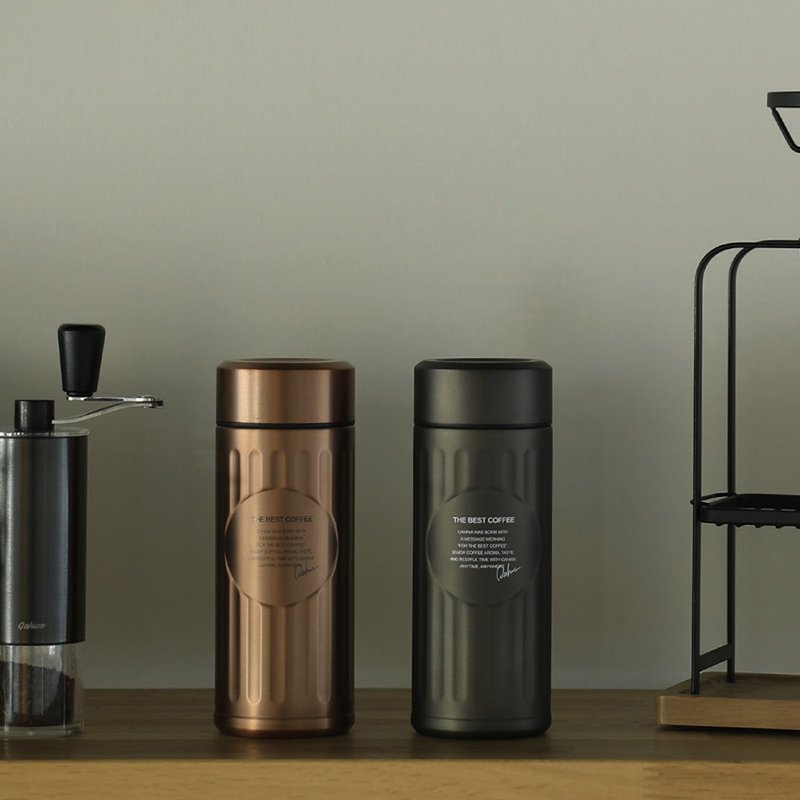 CB Japan Qahwa 世界初抗菌精品咖啡专用保冷保温杯(两色可选) - 保温瓶/保温杯 - 不锈钢 