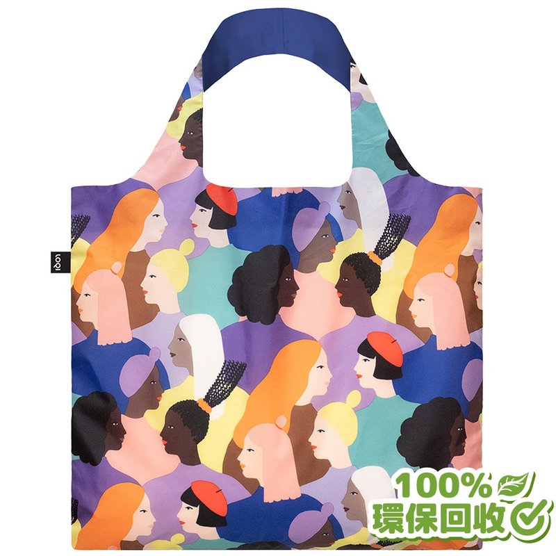 LOQI 环保材质购物袋-姐妹(无扣带、无暗袋) - 其他 - 环保材料 多色