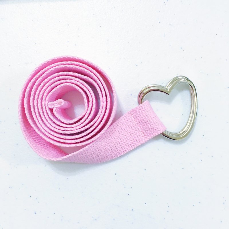 💿粉红爱心扣环腰带💿 - 皮带/腰带 - 纸 