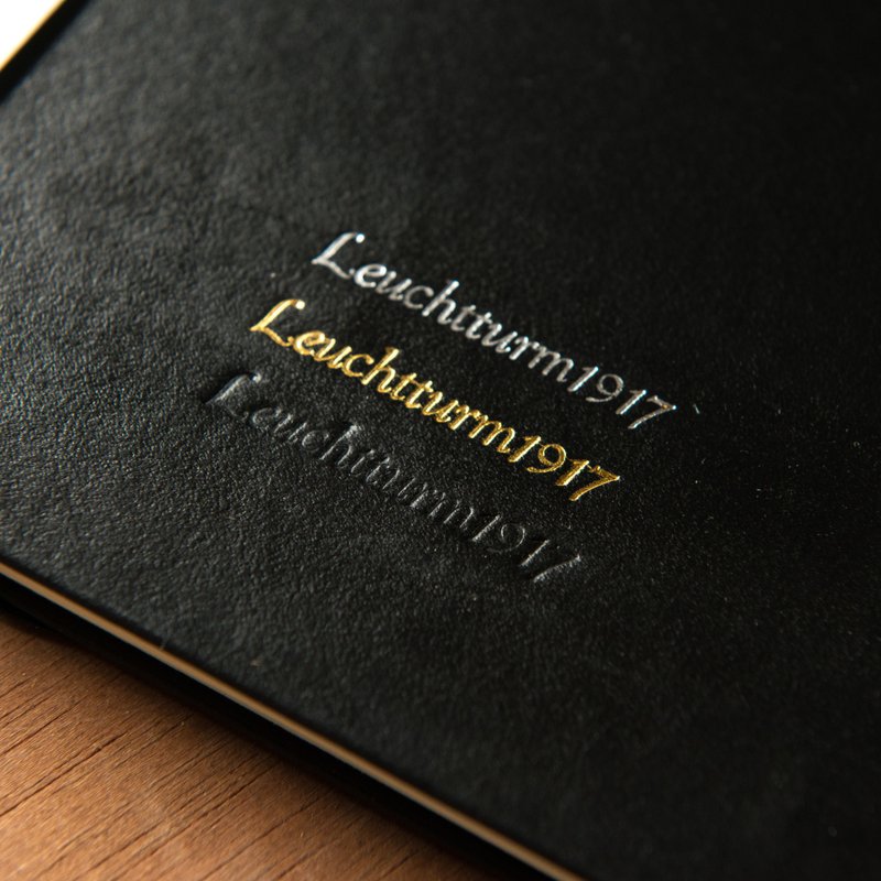 【加购】德国 灯塔笔记本 | 定制化活版烫印服务 | 烫金 烫银 - 其他 - 其他材质 多色