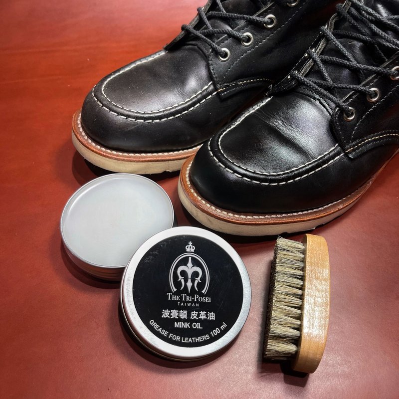皮革保养油 100ml 貂油 皮革油 皮革亮光油 Mink Oil 皮衣 皮革滋 - 其他 - 精油 