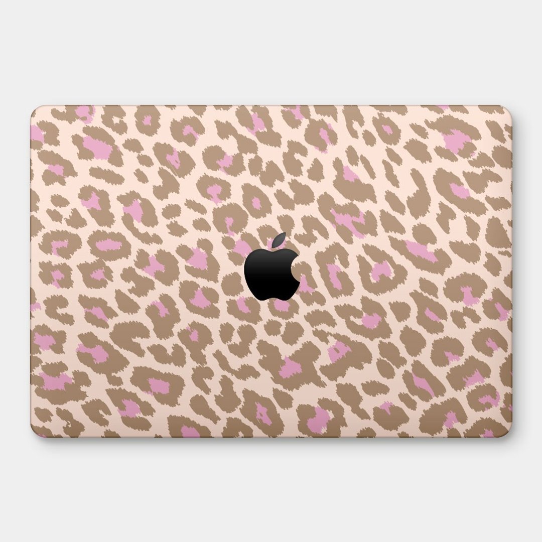 Pink 粉色豹纹 动物纹 MacBook 超轻薄防刮保护壳 PS024 - 平板/电脑保护壳 - 塑料 粉红色