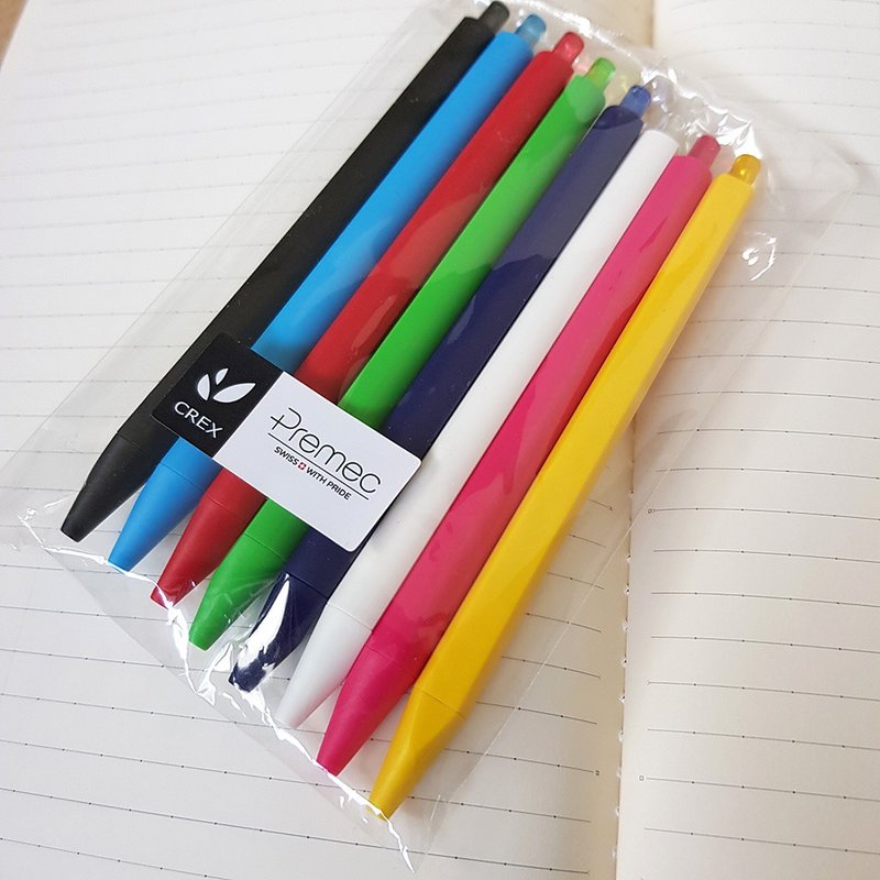 PREMEC 瑞士原子笔 Radical Blue 蓝色笔芯 八入装 - 圆珠笔/中性笔 - 塑料 蓝色