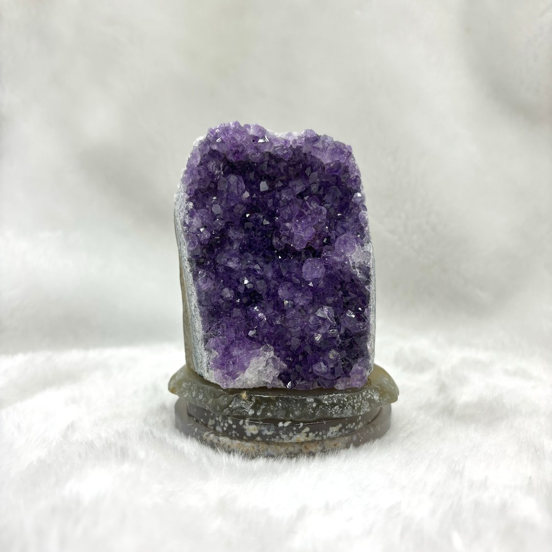 *天赐的礼物 - 充电 - 灵性* 天然巴西紫水晶镇 Amethyst - 摆饰 - 水晶 紫色