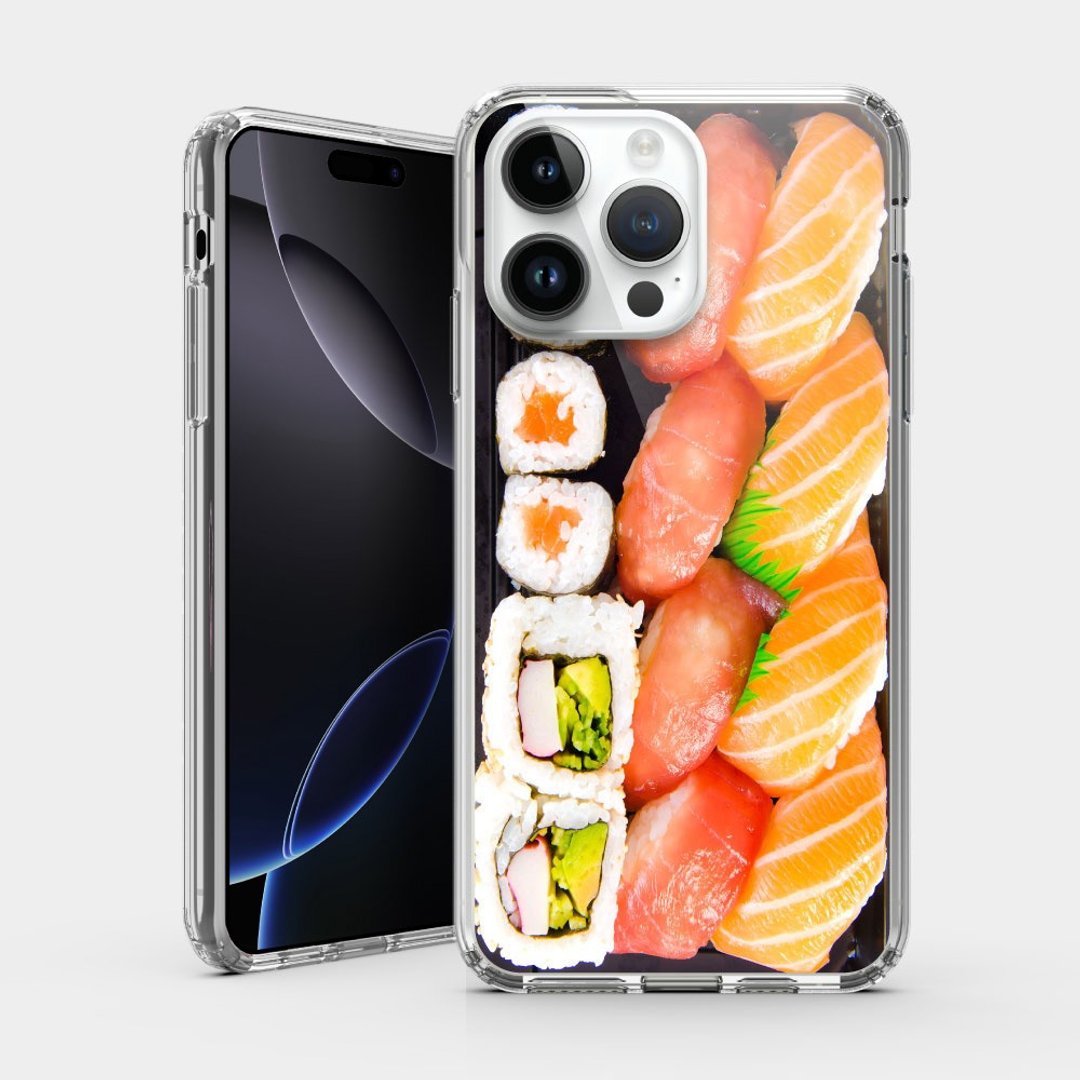 握寿司 iPhone全系列  i16 i15 i14 i13 i12 透明手机壳 PS150 - 手机壳/手机套 - 塑料 多色