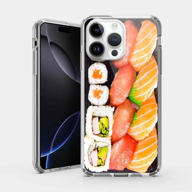 握寿司 iPhone全系列  i16 i15 i14 i13 i12 透明手机壳 PS150 - 手机壳/手机套 - 塑料 多色