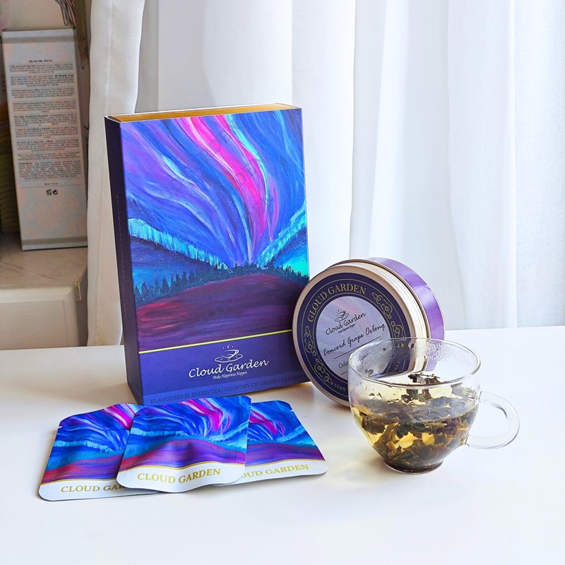 葡萄乌龙 | 双重享受 | 巨峰乌龙茶 - 茶 - 植物．花 