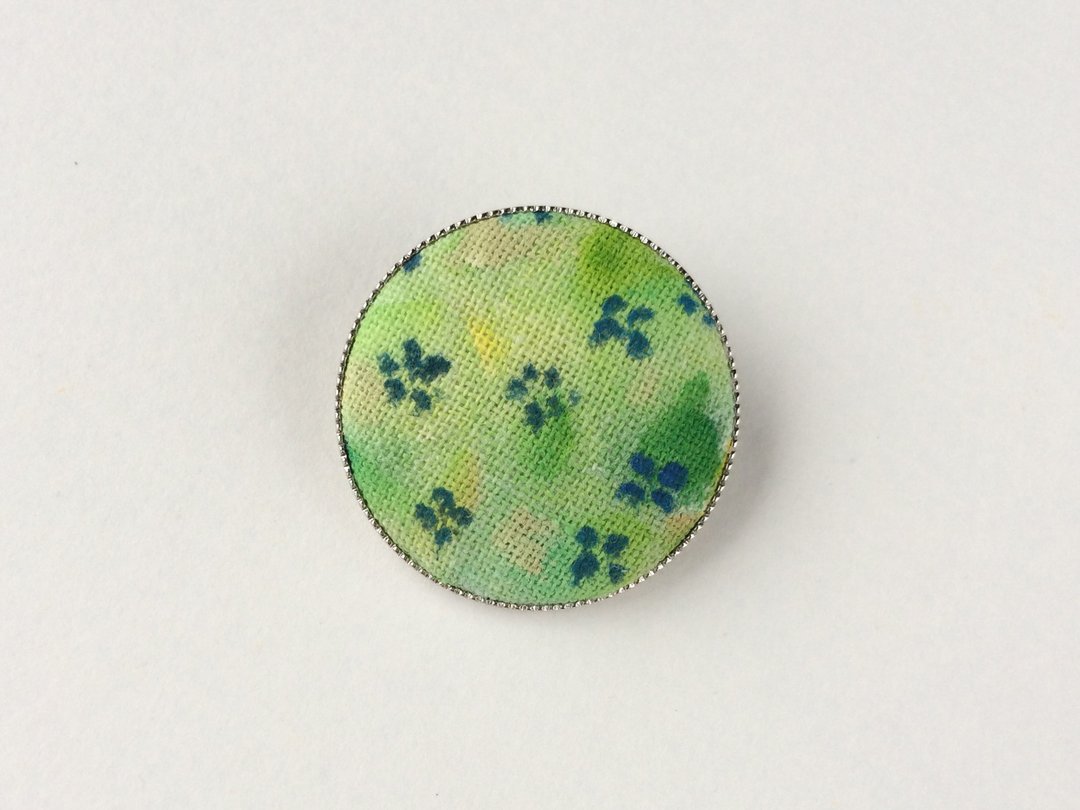 suisai 胸针 no.5 - 胸针 - 棉 绿色