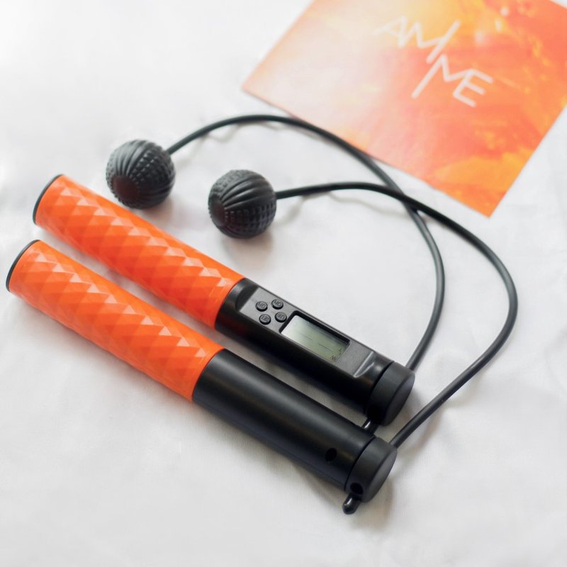 AM ME Home Gym 两用燃脂智能无绳跳绳 - 运动/健身用品 - 其他材质 橘色
