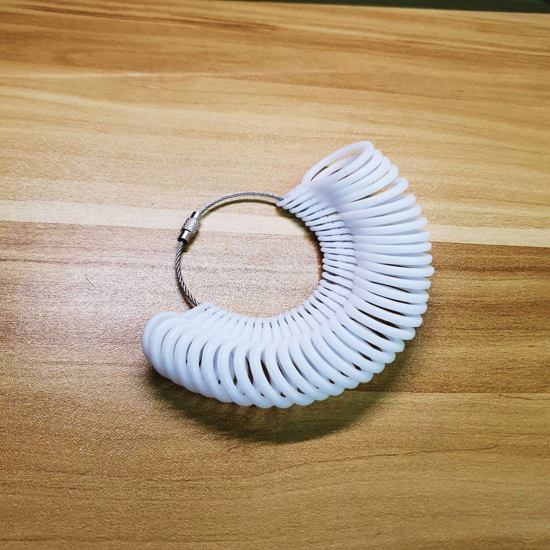 戒围圈 戒指 指围 量测工具 - 戒指 - 塑料 