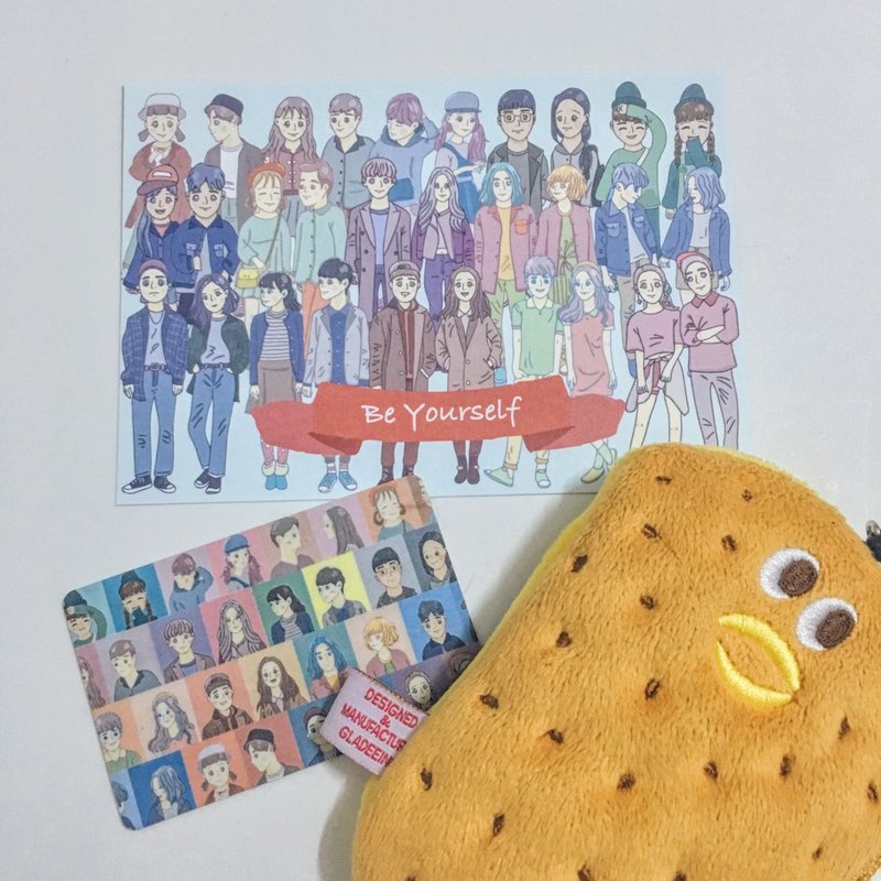 满额赠品 - 男生女生配卡贴、明信片 - 其他 - 纸 