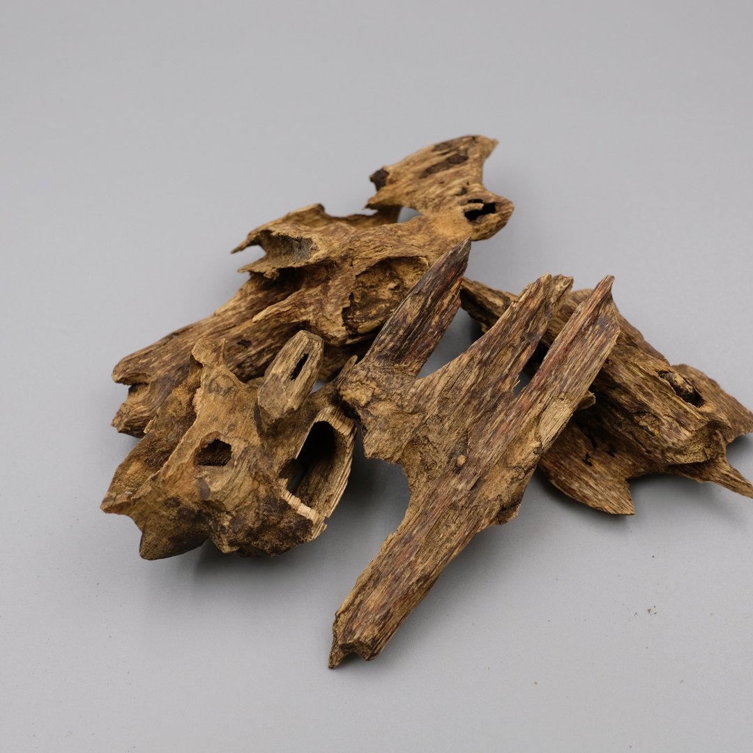 【顶级薰香原料】缅甸虫镂沉香 野生沉香 虫漏 - 香薰/精油/线香 - 木头 