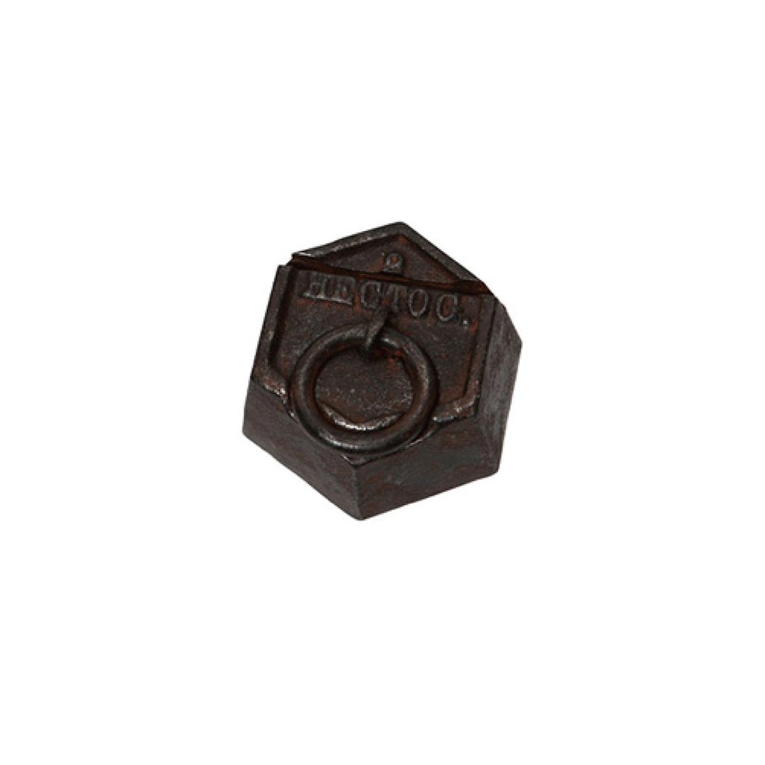 PAPER WEIGHT/CARD HOLDER Natural 复古铸铁纸镇 200g - 铁黑色 - 笔筒/笔座 - 其他金属 黑色