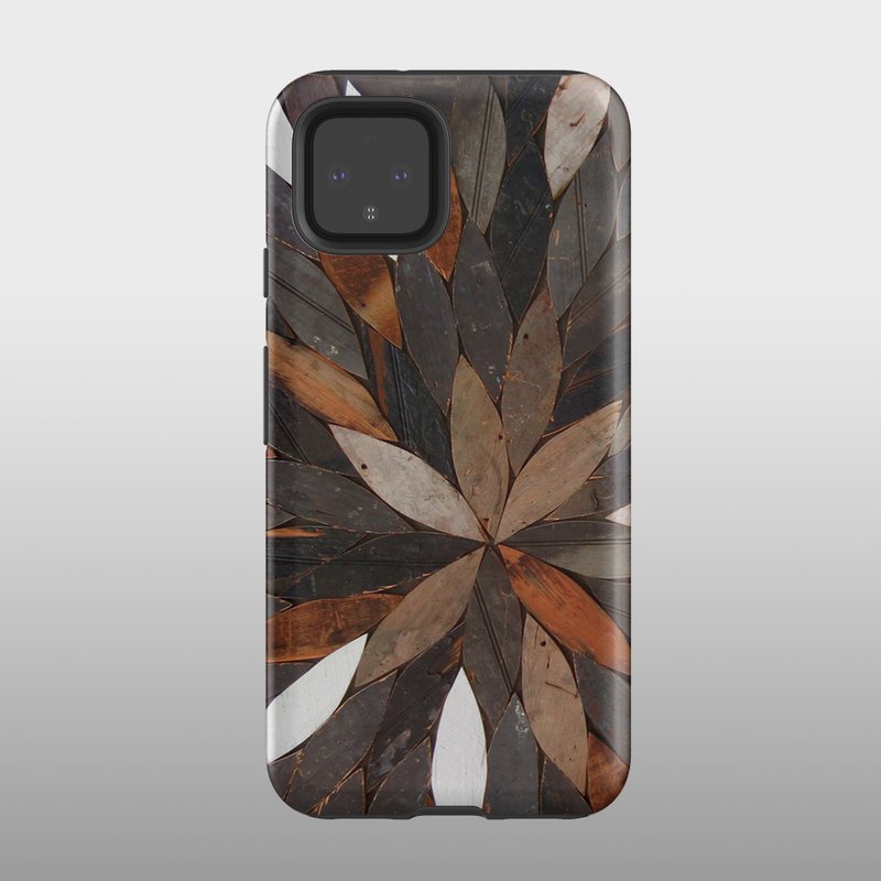 Google Pixel 5 全机种对应 防摔手机壳 S652 - 手机壳/手机套 - 塑料 咖啡色