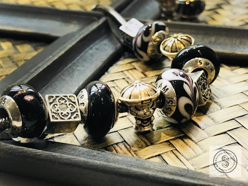 Ma Lei Bear SBB-180804-鬼门开-僵尸熊- 限量 - 手链/手环 - 其他金属 银色