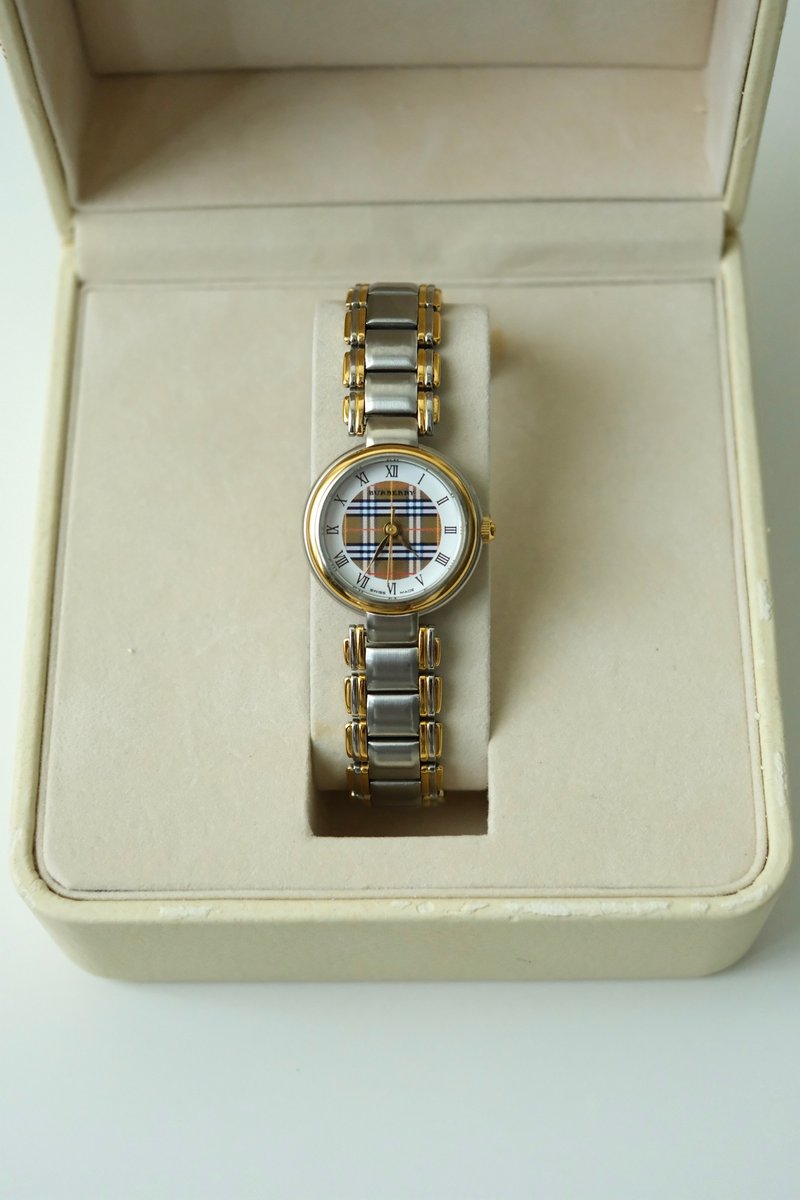 Burberry中古表/复古时钟/时钟/老表/vintage watch/女表 - 女表 - 其他金属 多色