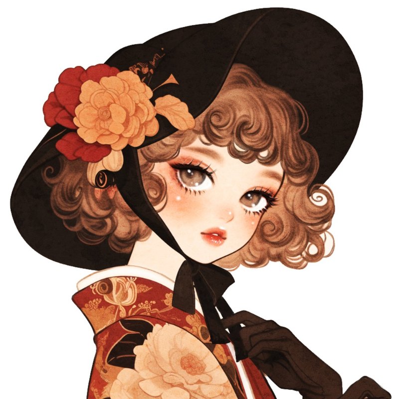 原创贴纸【浪漫怀旧・A】 - 贴纸 - 纸 