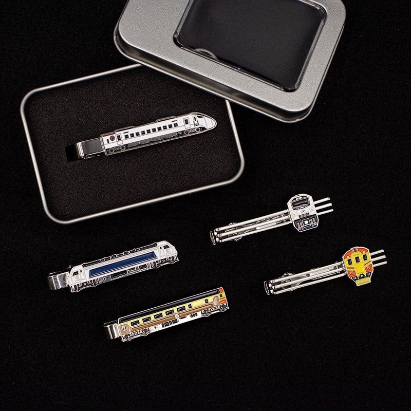 TR 经典火车领带夹 - 领带/领带夹 - 其他金属 