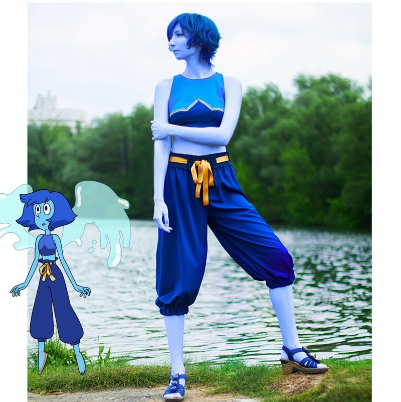 Lapis Steven Universe Cosplay custom comission - 其他 - 其他材质 蓝色