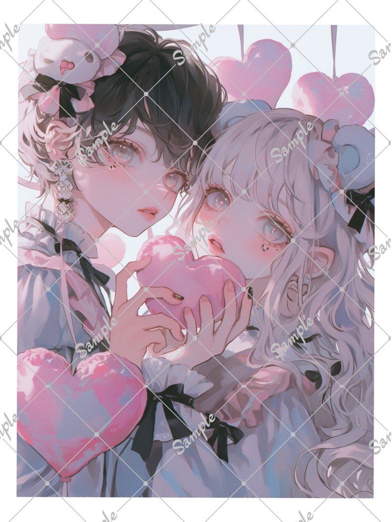 原创人物贴纸 - 贴纸 - 纸 