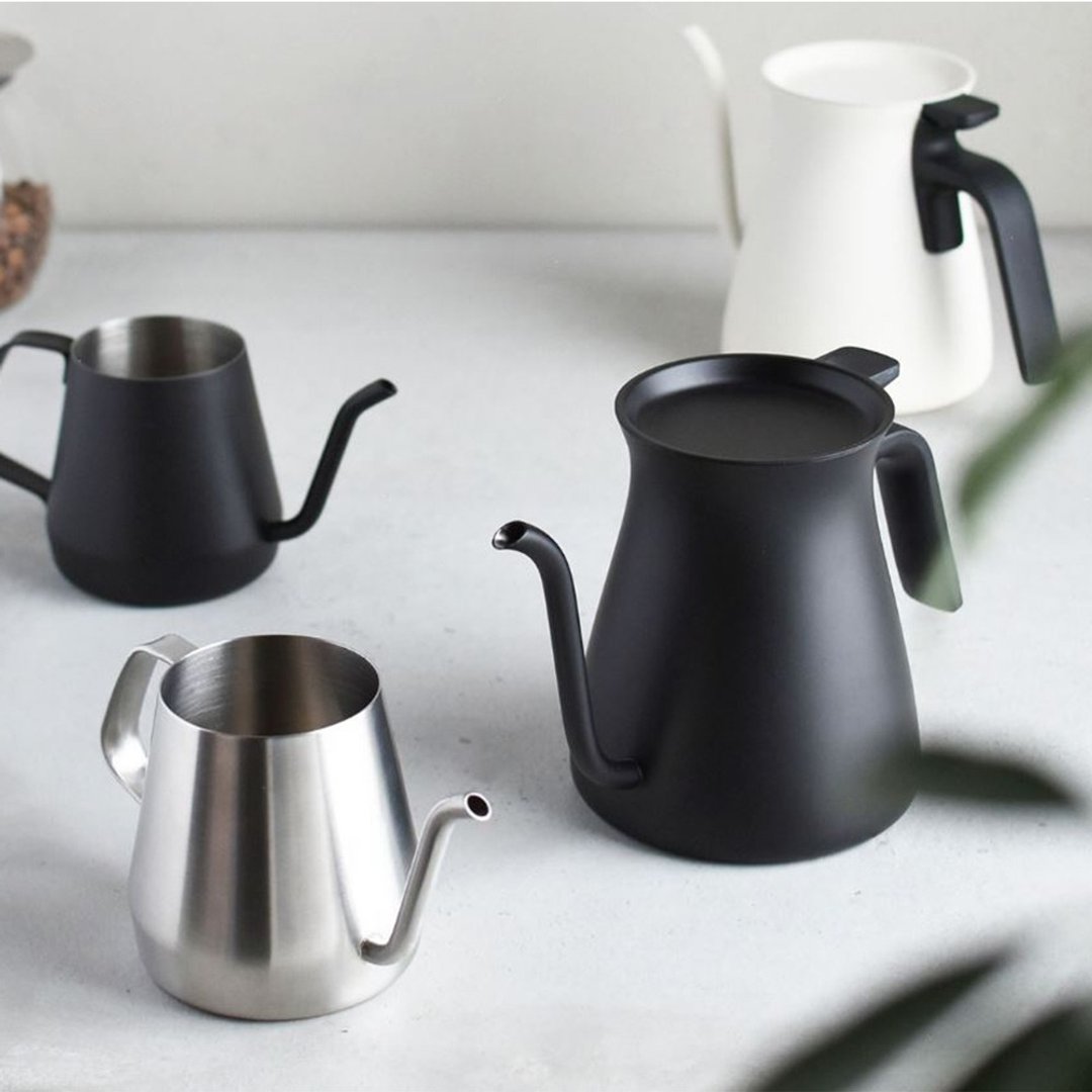 日本KINTO Pourover Kettle手冲壶900ml / 共4色 - 咖啡壶/周边 - 不锈钢 多色