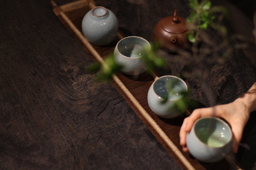 影青瓷圆融杯 - 茶具/茶杯 - 瓷 