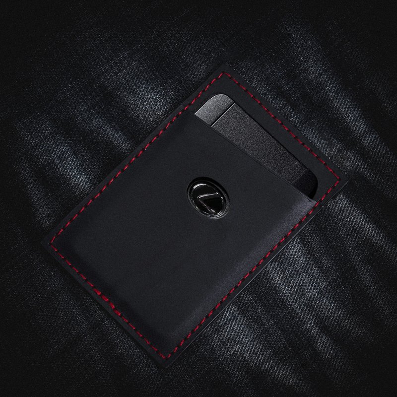 凌志 Lexus IS300 ES RX350 NX200 UX250 LM300H 汽车钥匙皮套 - 钥匙链/钥匙包 - 真皮 黑色