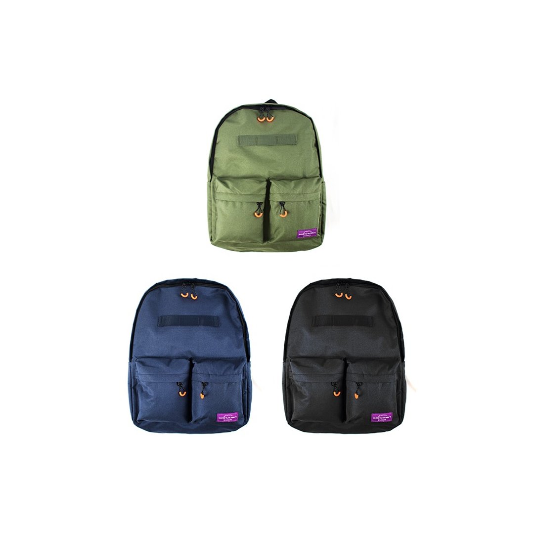 香港品牌 Urban Outdoor系列 轻巧防水 双前袋 坐标 背包 - 后背包/双肩包 - 尼龙 多色