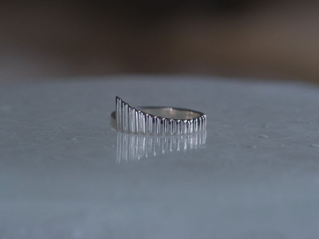 尔格林姆教堂戒指 S 尺寸 银戒指 silver925 男女皆宜 - 戒指 - 其他金属 银色