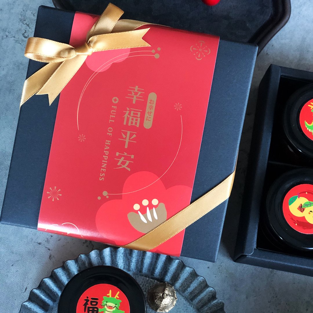 龙年限量【四入手工果酱礼盒】新年礼盒 手工果酱  伴手礼 - 果酱/抹酱 - 玻璃 