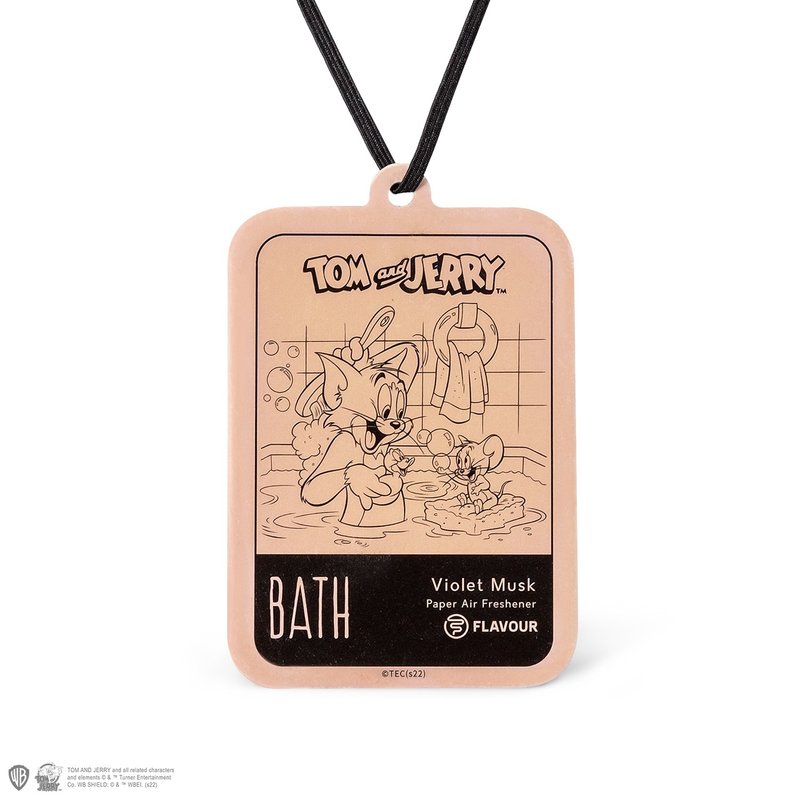 FLAVOUR TOM & JERRY 宠物友善系列 BATH | 芳香片 | 紫罗兰麝香 - 香薰/精油/线香 - 其他材质 卡其色