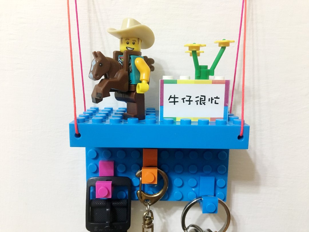 2019 - 再忙  也要珍惜身边的人 - 牛仔很忙电源酷勾组 - 玩偶/公仔 - 塑料 多色