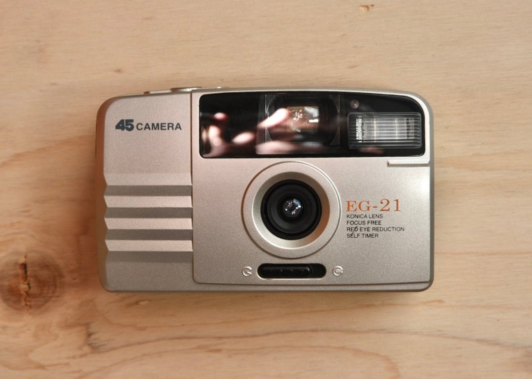 【经典古物】45CAMERA EG-21 45相机 变焦 自动对焦 傻瓜相机 - 相机 - 其他材质 