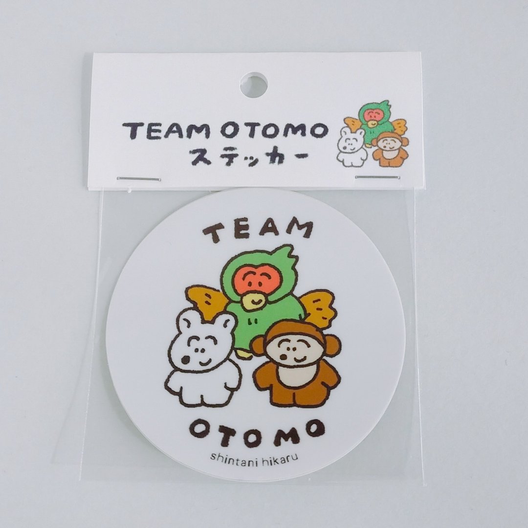 贴纸 TEAM OTOMO 耐光、防水、耐候、可户外使用 - 贴纸 - 其他材质 
