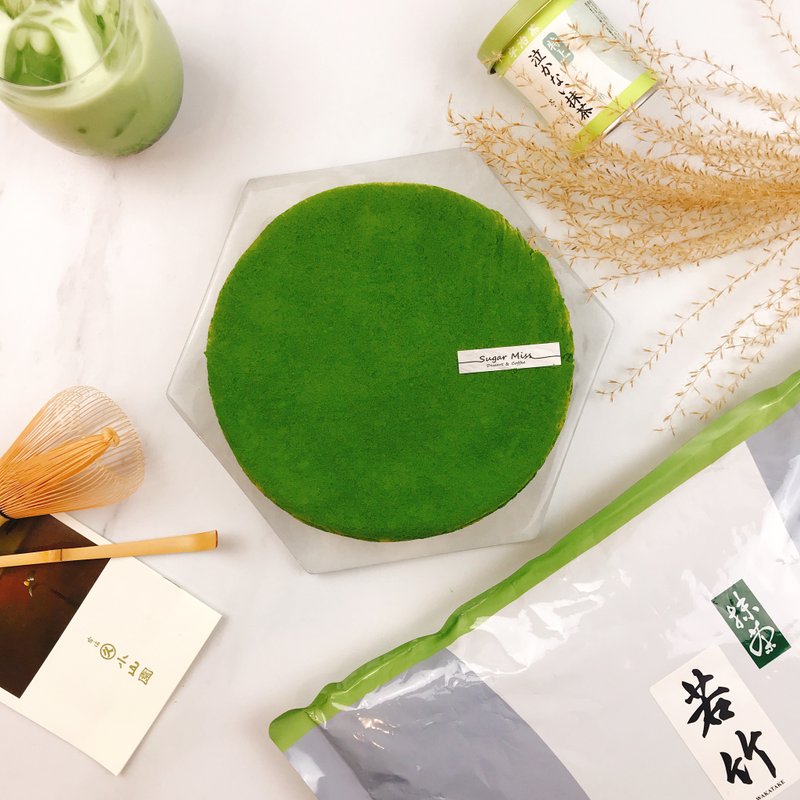 小山园抹茶牛奶千层蛋糕6寸 - 蛋糕/甜点 - 其他材质 