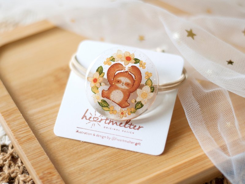 原创设计树懒发圈 - 发饰 - 压克力 