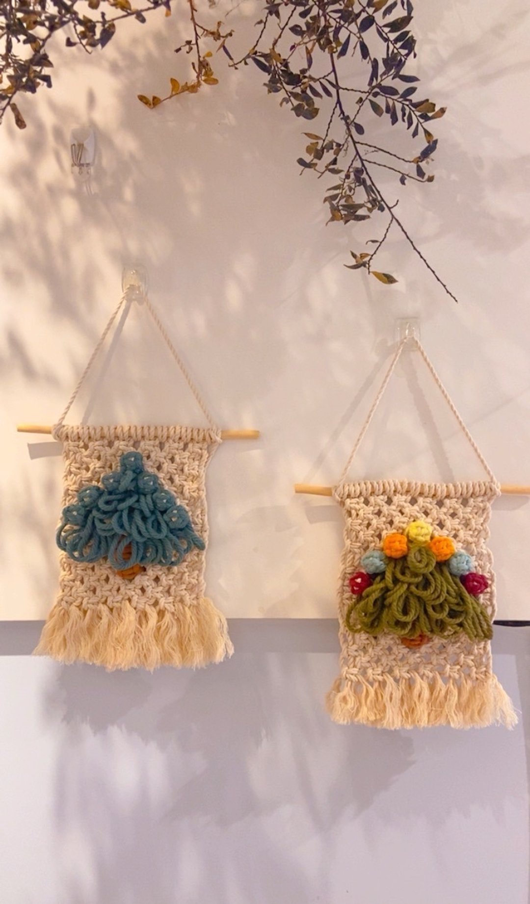 Macrame 法式编织 - 立体小树挂毯体验课程 (可使用文化币) - 编织/羊毛毡/布艺 - 棉 