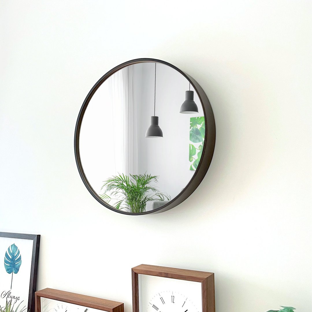 KATOMOKU plywood mirror LL尺寸 棕色 (km-91BR) 镜子 日本制造 - 其他家具 - 木头 咖啡色