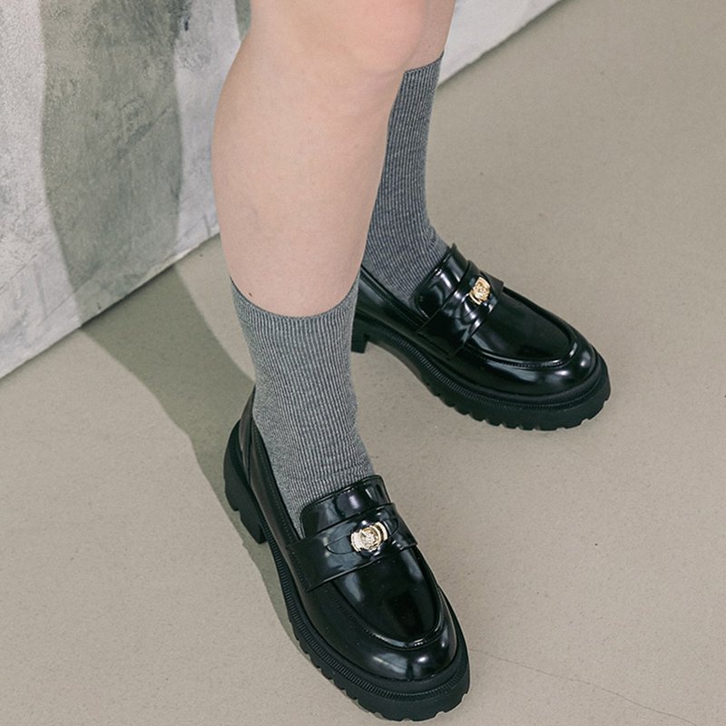 PRE-ORDER 韩国人手制 MACMOC BLuck 樂福鞋 BLACK - 女款牛津鞋/乐福鞋 - 其他材质 黑色