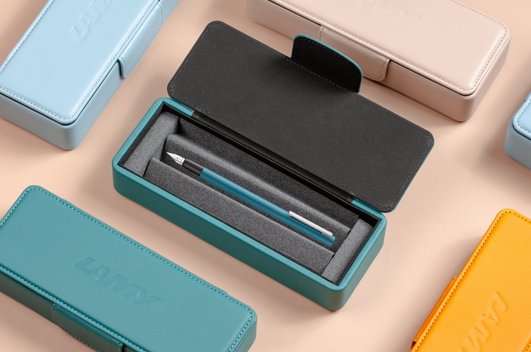 LAMY 皮革礼盒  / CP1 / 56  全系列 aquamarine 土耳其蓝 多选 - 钢笔 - 铝合金 蓝色
