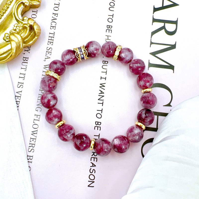 彩光紫祖母晶 - 手链/手环 - 水晶 