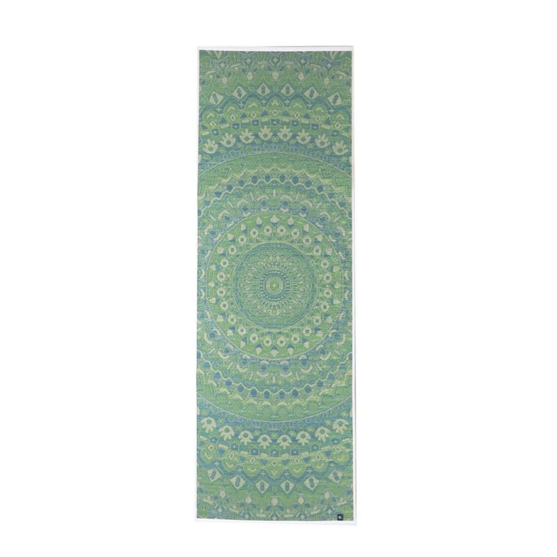 【工艺美学】蔺草瑜珈垫Mandala 曼荼罗瑜珈垫释放能量 66x185cm - 瑜珈垫 - 植物．花 