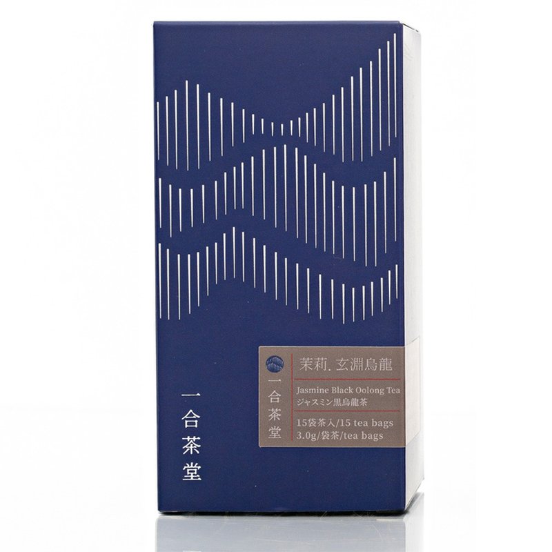 【台湾茶叶】乌龙袋茶/茉莉黑乌龙/茉莉玄渊乌龙 - 茶 - 植物．花 蓝色