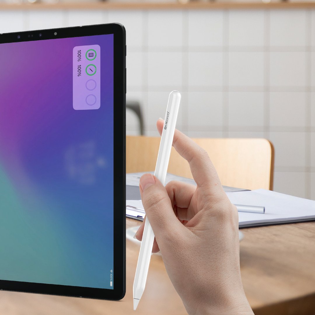 MEGIVO Smart Pencil 2.0 For iPad 主动式磁吸充电触控笔 - 数码小物 - 铝合金 白色