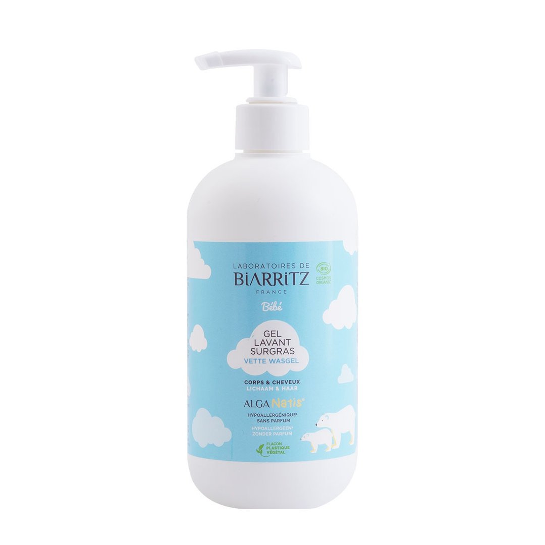 Laboratoires de Biarritz碧亚思 婴幼儿保湿洗发沐浴露500ml - 沐浴用品 - 其他材质 蓝色