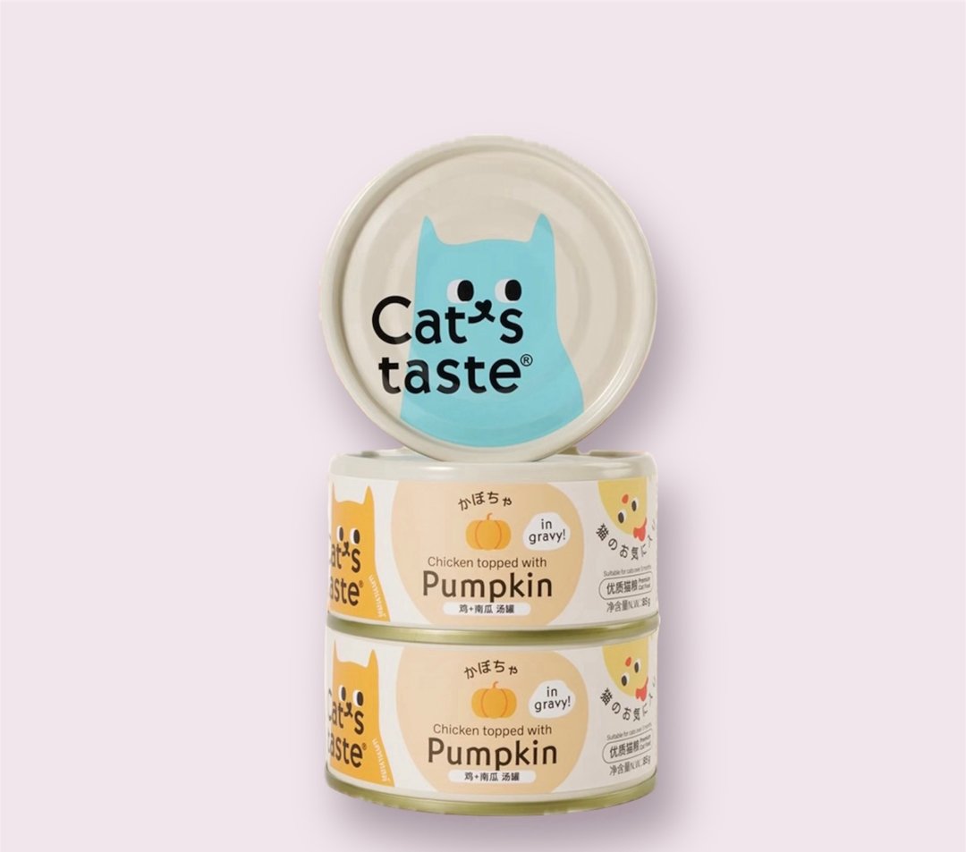 Cat's Taste 鸡肉南瓜肉汁罐 - 猫罐头/鲜食 - 其他材质 