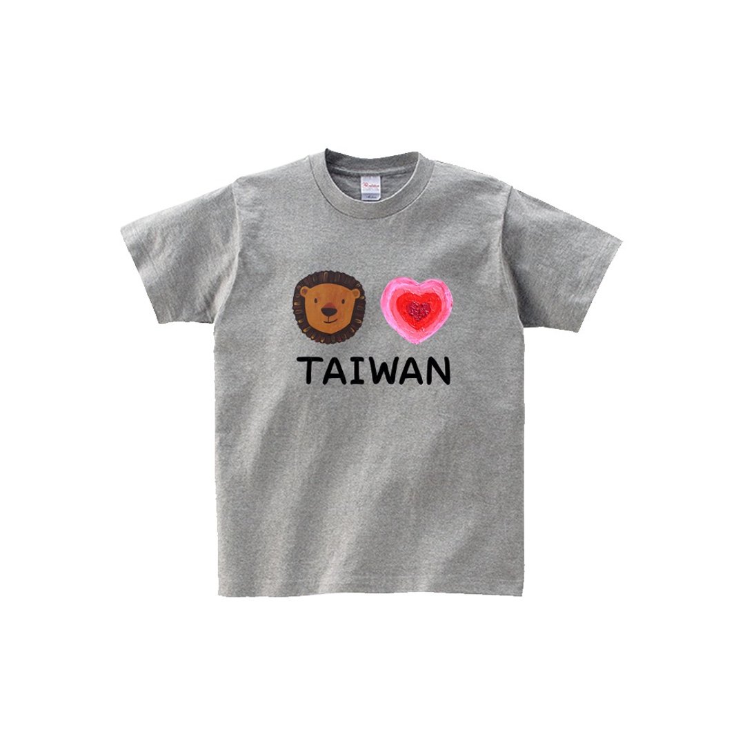 kami纯棉中性T恤 | 爱TAIWAN - 中性连帽卫衣/T 恤 - 棉 多色