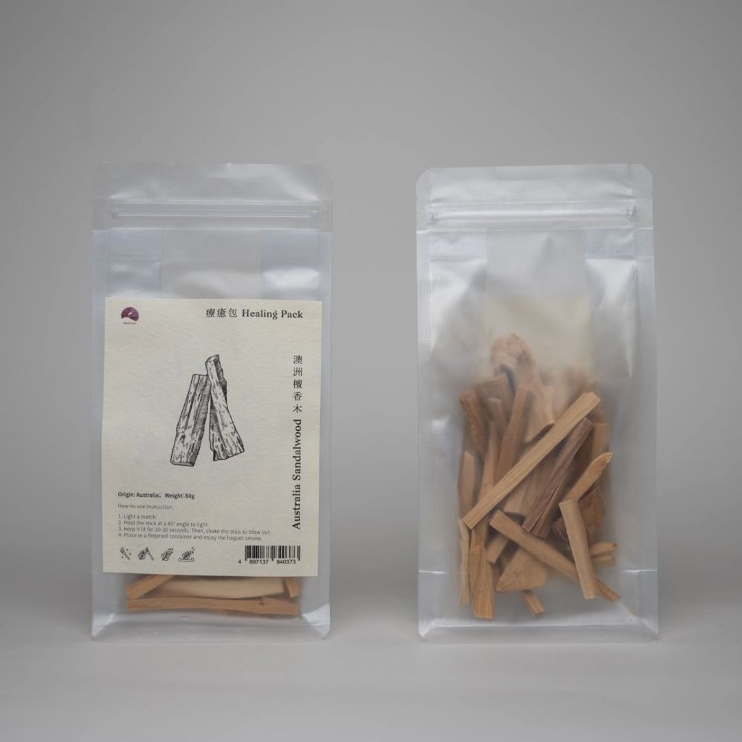 【香木原材料】澳洲檀木、日常香薰 - 香薰/精油/线香 - 木头 卡其色